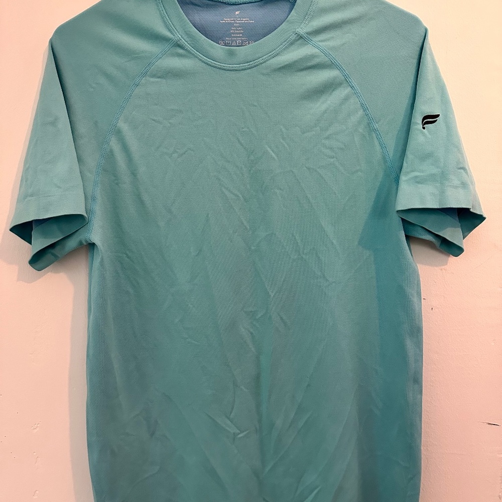 Fabletics Performance Tee - Teal - Small